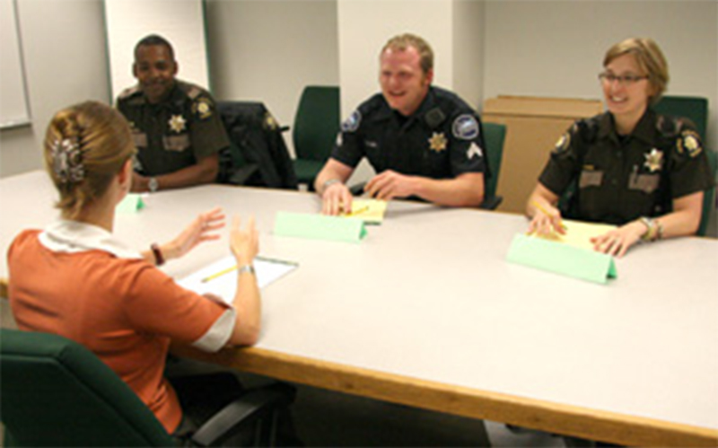 Police essay exam