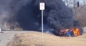 Trooper Saves Woman From Car fire