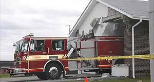 Funny Fire Truck Crash
