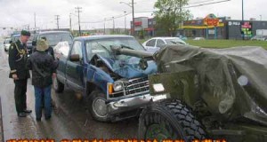 Funny crash photo