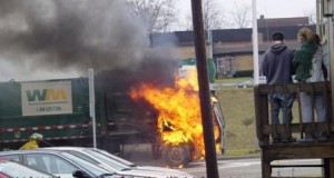 Funny fire photo