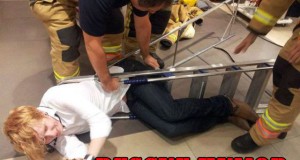 Funny firefighter photo