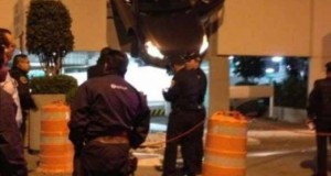 Funny car crash