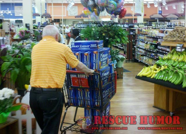 Funny old man