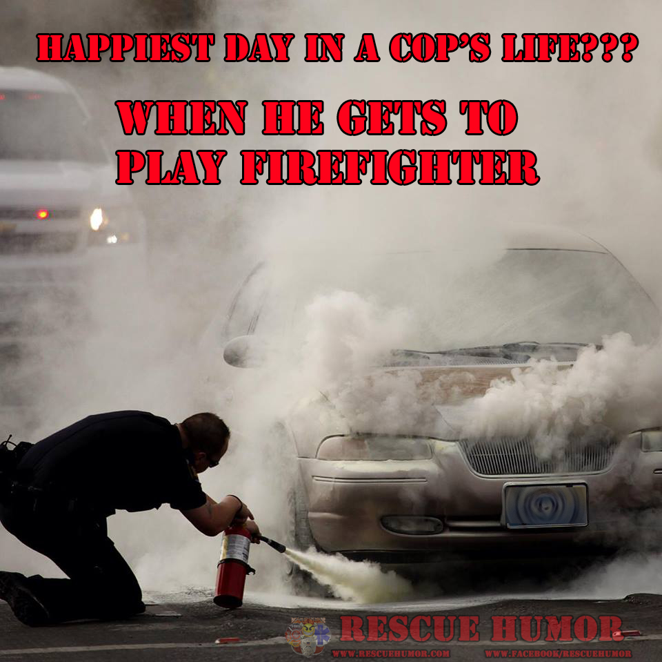 Cop-firefighter