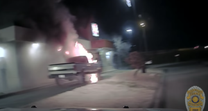 Truck fire