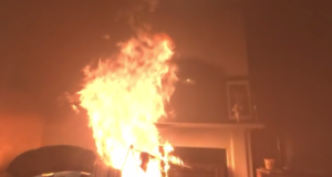 house fire