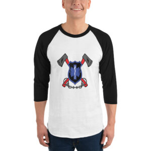 RescueHumor 3/4 sleeve raglan shirt
