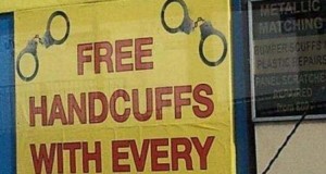 Free police hand cuffs