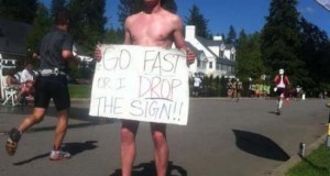 Funny Marathon Sign