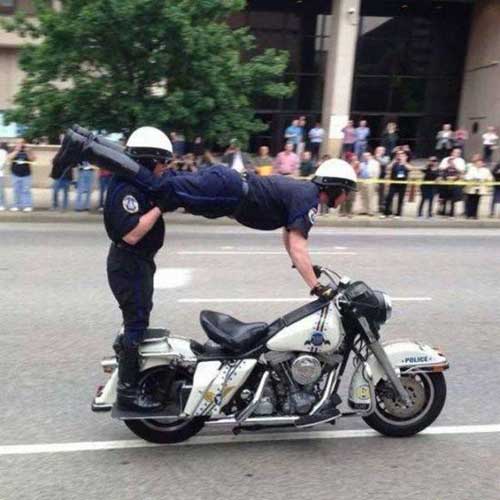 police-being-awesome-stunts