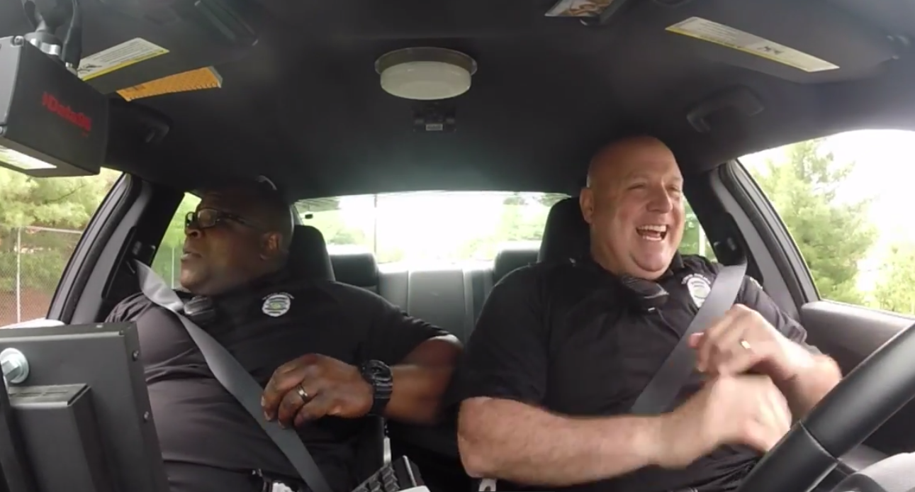 Dover Police Dash Cam Duet - Rescue Humor