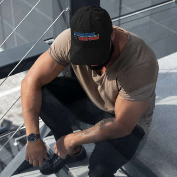 RescueHumor Distressed Hat